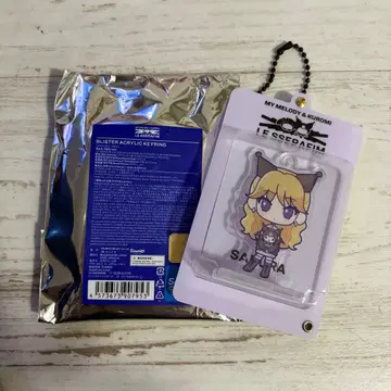 lesserafim 미야와키 사쿠라 아크릴 키링 쿠로미 마이멜로디