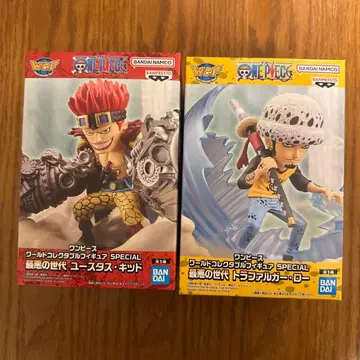 원피스 유스타스 키드 & 트라팔가 로 피규어