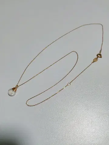 agete k10 펜던트 목걸이