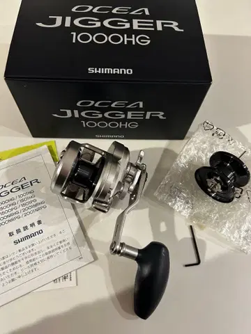 시마노 17 오시아지거 1000HG 예비 스풀 포함 지깅 낚시릴