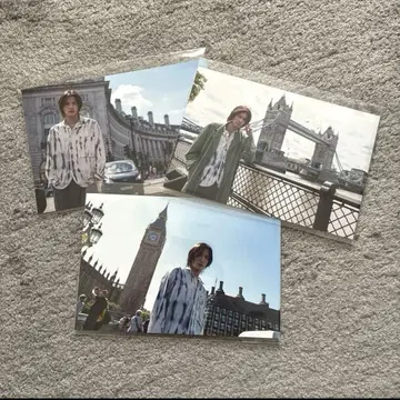 미즈에 켄타 2025 달력 특전 엽서 3장