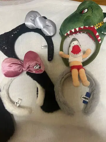 USJ 캐릭터 머리띠 세트