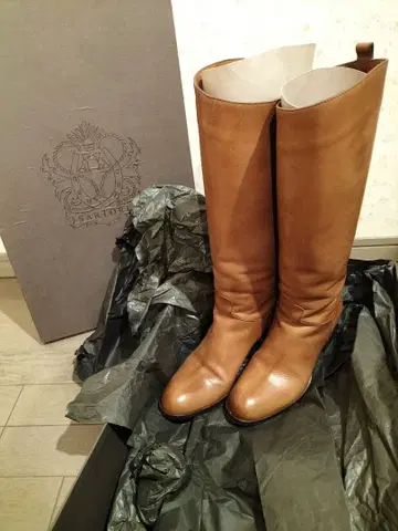 사토레 롱 부츠 카멜