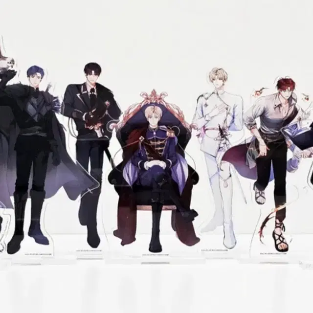 데못죽 로판 아크릴 스탠드 류청우 이세진 선아현