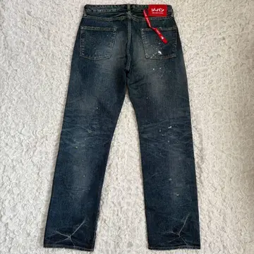 CUNE 빈티지 가공 데님 팬츠 청바지 W34