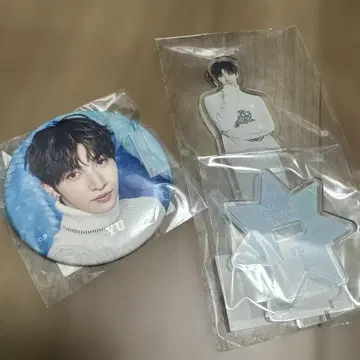 NEXZ JYP POPUP 유우 아크릴 스탠드 캔뱃지