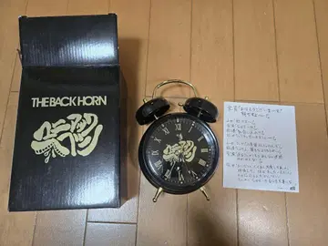 THE BACK HORN 알람 시계 블랙