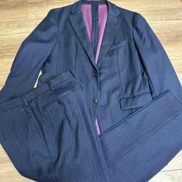 새상품급 XL TAKEO KINCHAKU 미유키케오리 셋업 수트