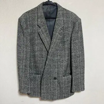 DURBAN 트위드 패턴 테일러드 자켓