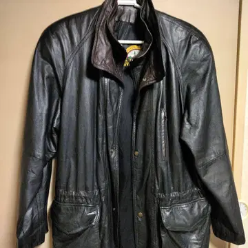 가죽 코트 블루종풍 (특가)