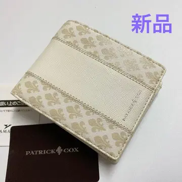 [ 새상품 ] 패트릭 콕스 이단 접이식 지갑 뉴킹스 센터 가죽