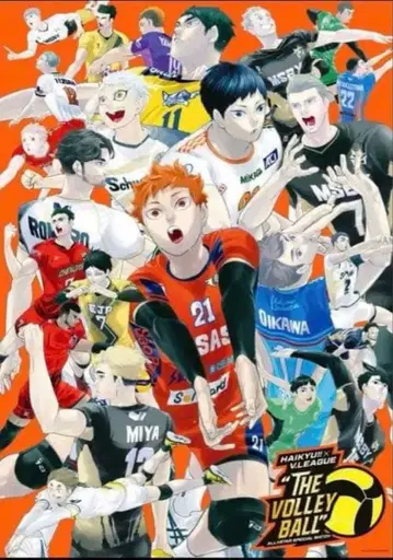 하이큐 HQ x VL 한정판 B2 포스터 BB3