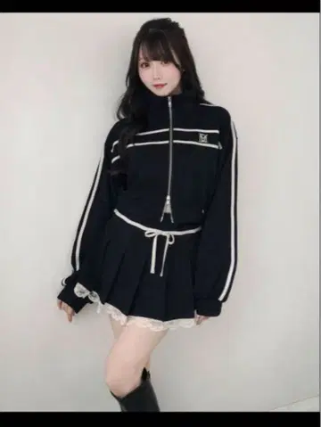 rosemuse Line jersey skirt set