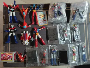 나가이 고 슈퍼로봇 미니 피규어 세트 마징가 겟타 그렌다이저