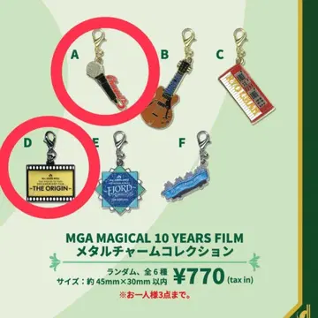 MrsGreenApple 피요르드 메탈 참 컬렉션