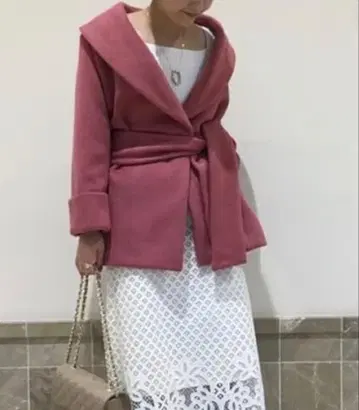 NOBLE Ang/W 샤기 숏코트 노블