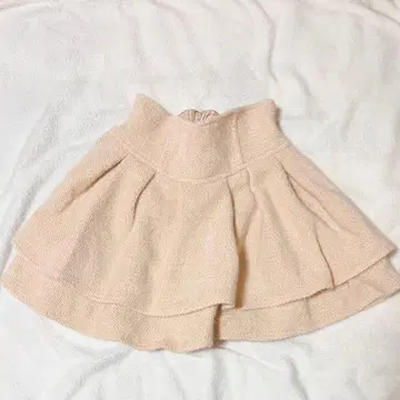 MichellMacaron 슬림 레그 트위드 스커트