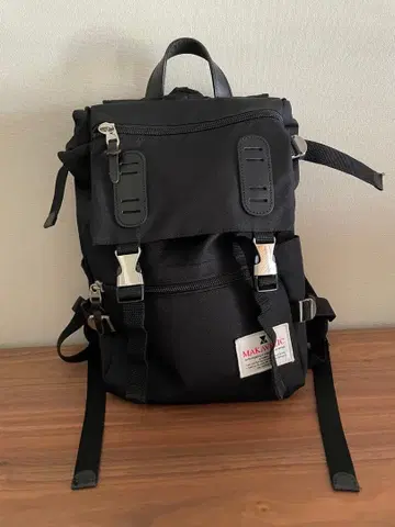 MAKAVELIC 블랙 백팩