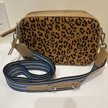 ROSEBUD 레오파드 무늬 숄더백 송치