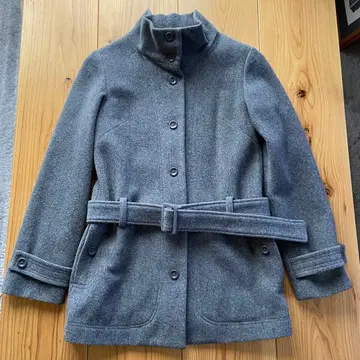 LL BEAN 엘엘빈 스탠드 카라 코트 그레이 S 사이즈