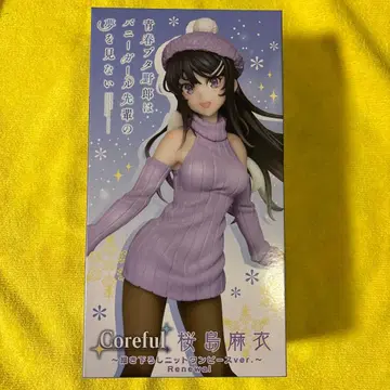 Coreful 사쿠라지마 마이 린넨 니트 드레스 피규어