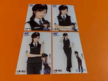 오구리 유이 AKB48 x 츠쿠바 익스프레스 콜라보 브로마이드 4종 컴프