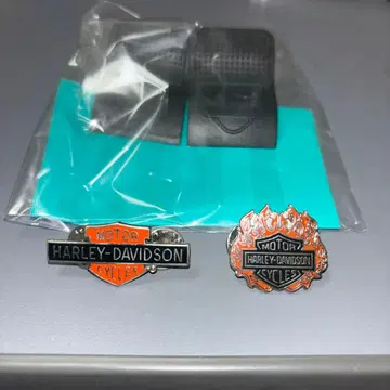 할리데이비슨 핀 배지 2개 세트