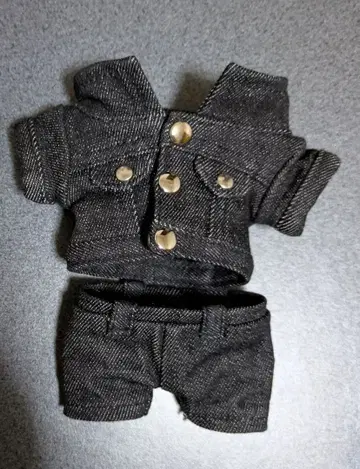 인형 옷 (하피누이 사이즈/15cm 사이즈) 데님 세트