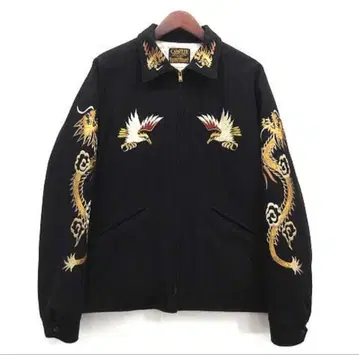 XL COOTIE 수베니어 자켓 자수 스카잔