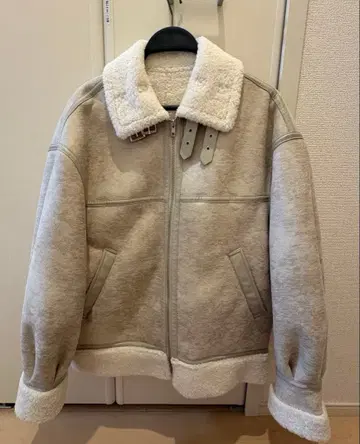 러그아젬 무스탕 코트 자켓