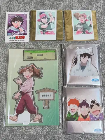 닌타마 란타로 아크릴 스탠드 기타 세트