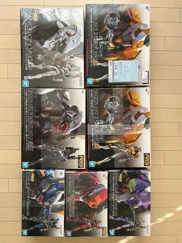 [ 미개봉 ] RG 에반게리온 영호기 2호기 3호기 4호기 6호기 세트