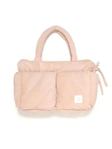 Mary quilting suede bag Pink