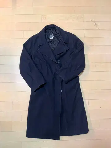 90s AVIREX TYPE B-5 블랙 체스터 코트 미국제