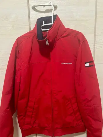 TOMMY HILFIGER 레드 자켓 M