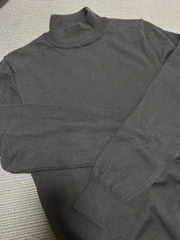 morgano for BEAMS 블랙 니트