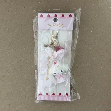 마이멜로디 키링 딸기 휘핑 케이크