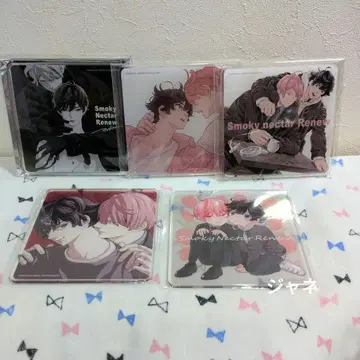 코미코미 스튜디오 스모키 넥타 코스터 전 5매 세트