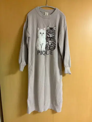 gelato pique 고양이 프린트 롱 슬리브 룸웨어