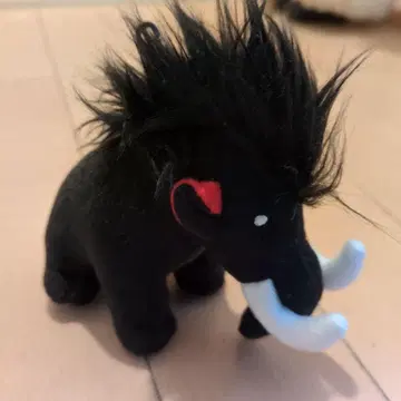 마무트 블랙 맘모스 봉제 인형