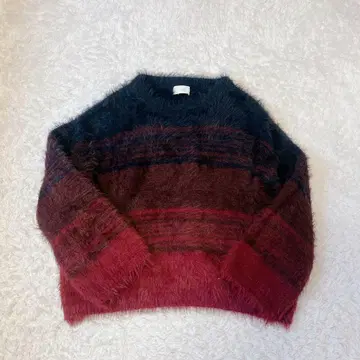 HARE 샤기 니트 그라데이션