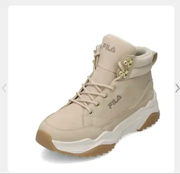 [ 처분 임박 ] FILA 베이지 하이컷 스니커즈