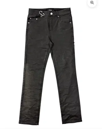 goar.archive STRAPPED STRAIGHT OIL PANTS