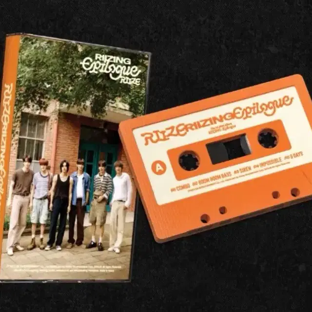 라이즈 RIIZING Epilogue 카세트 테이프 개봉앨범 콤보