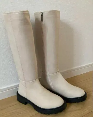 새상품 롱 부츠 자키 부츠 여성용 부츠 Y2K 요스케