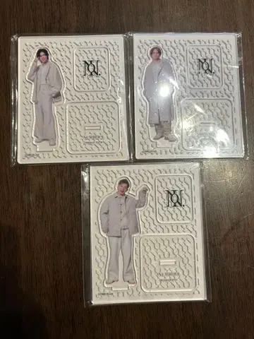 Number_i 아크릴 스탠드 3인 세트