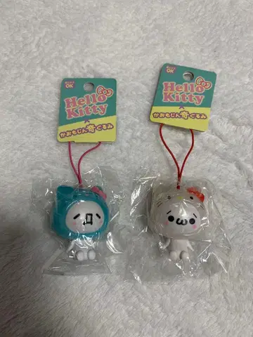 키티 카오모진 스트랩 2개 세트 택 포함