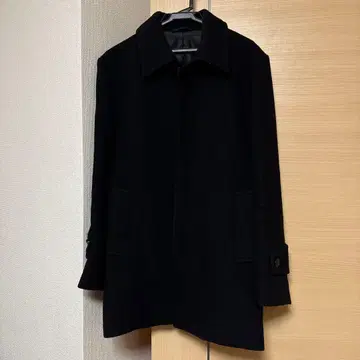 [거의 새상품급] Lui's 블랙 스텐카라 코트