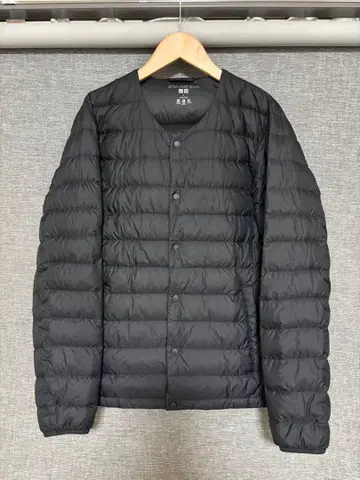 거의 미사용 새상품급 유니클로 울트라 라이트 다운 컴팩트 자켓 S 블랙