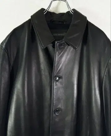 바나나리퍼블릭 가죽 카 코트